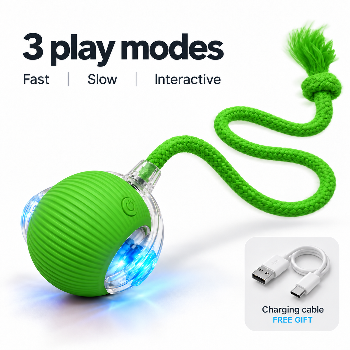 CatchMe — Smart Interactive Chase Ball for Cats
