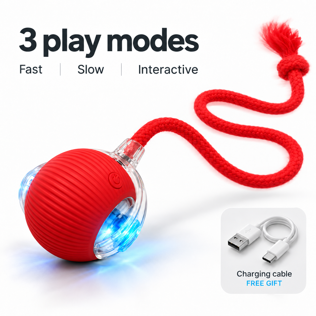 CatchMe — Smart Interactive Chase Ball for Cats